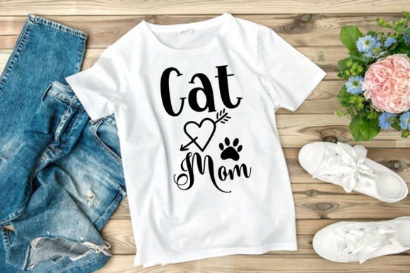 CAT MOM T-SHIRT DESIGN: Graphics for Real Business