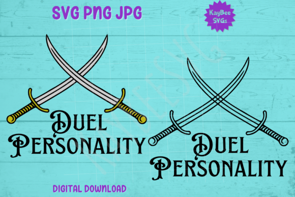 Duel Personality SVG: Bold T-Shirt Designs & Graphics