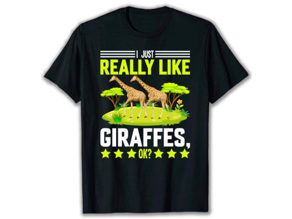 Giraffe Tshirt Design Sublimation Vector: Graphics & Graphic Templates