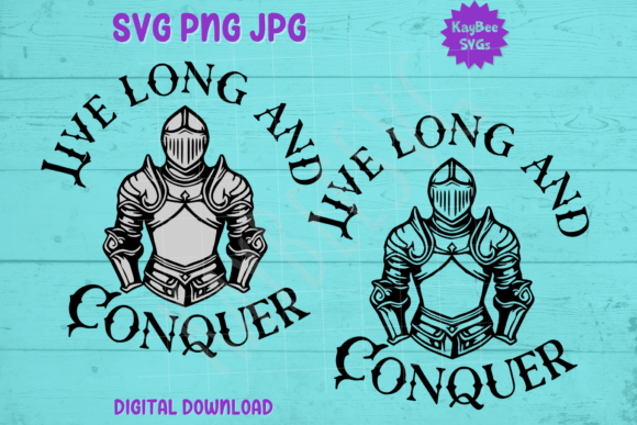 Live Long and Conquer - Suit of Armor Graphics