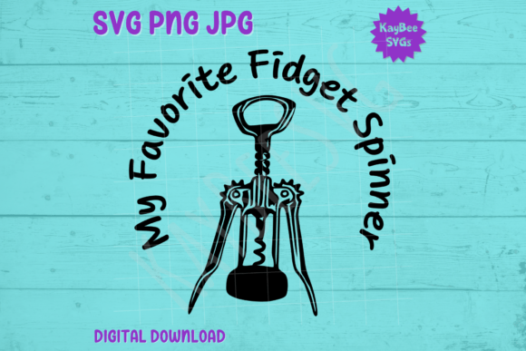 My Favorite Fidget Spinner - Corkscrew Graphics