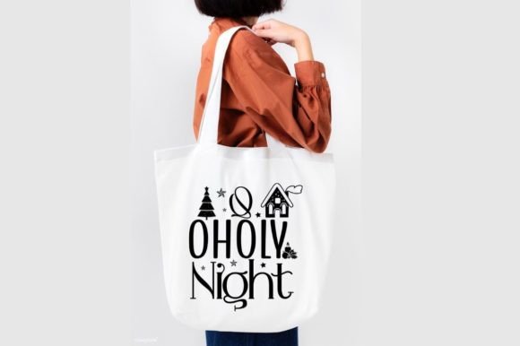 OHOLY NIGHT, SVG: Graphics for T-Shirt Designs