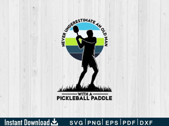 Pickleball Art for Men Women Gift Shirt