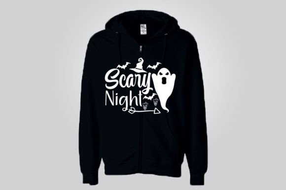 Scary Night, SVG: Graphics for T-Shirt Designs