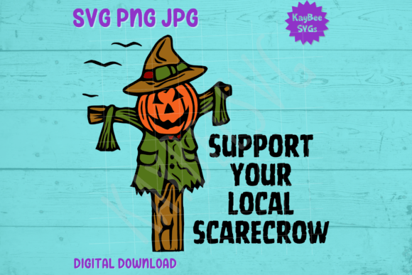 Support Your Local Scarecrow Graphics & T-Shirt Designs